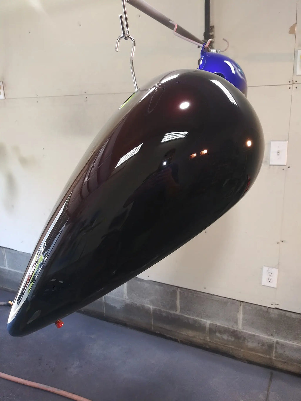 Tamco Paint HC9500 Hi-Speed Impact 30 Min Clearcoat Kit on Motorcycle Fenders