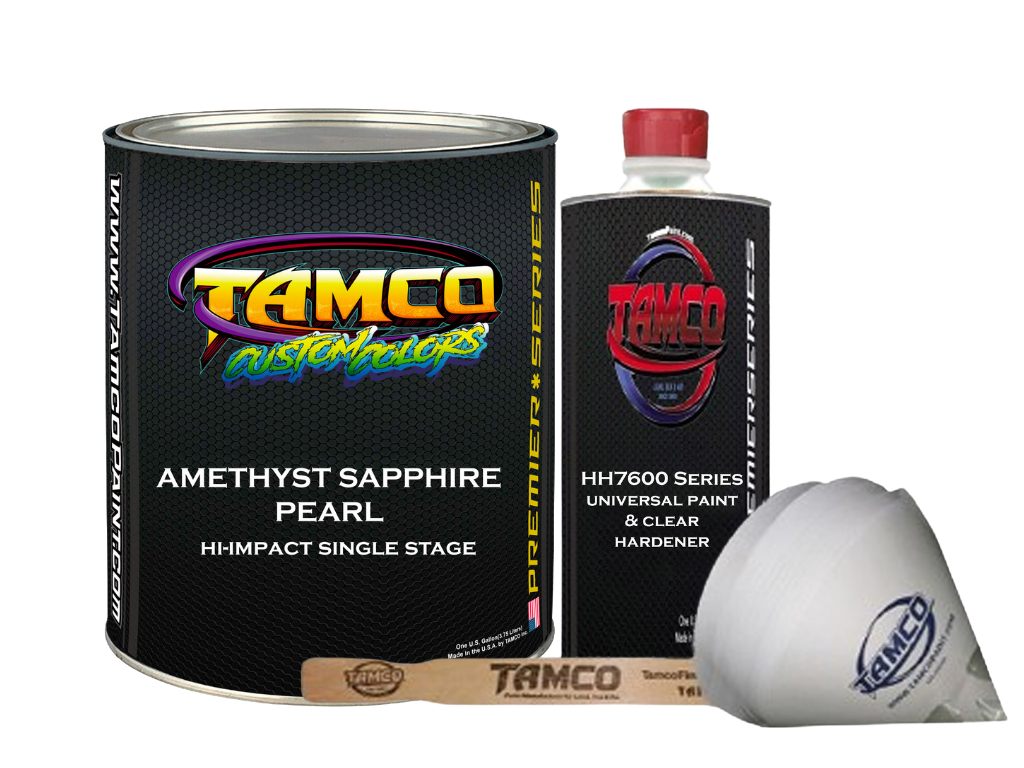 Tamco Custom Color Amethyst Sapphire Pearl Gallon High Impact Single Stage
