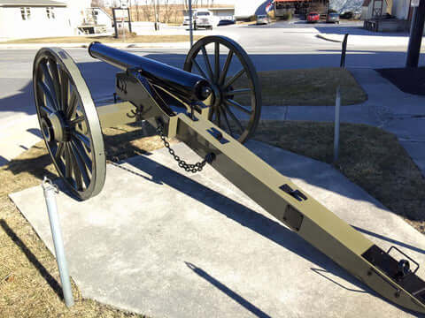 Tamco Paint HP5310 in Civil War Cannon