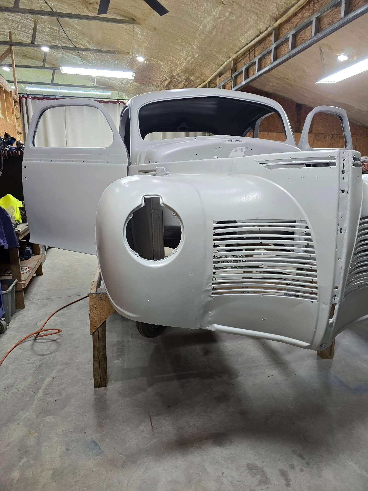 Tamco Paint HP5310 Grey DTM Primer Kit in 1940 Plymouth Coupe