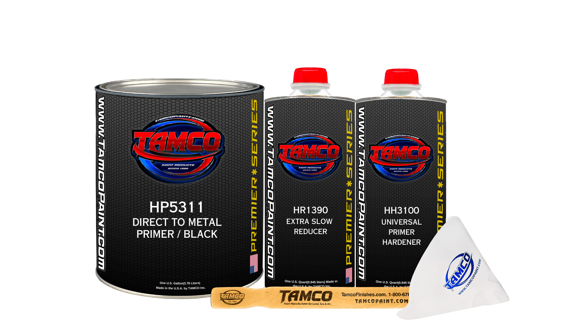 Tamco Paint HP5311 DTM \HR 1390  Extra Slow Reducer  Primer Black Gallons