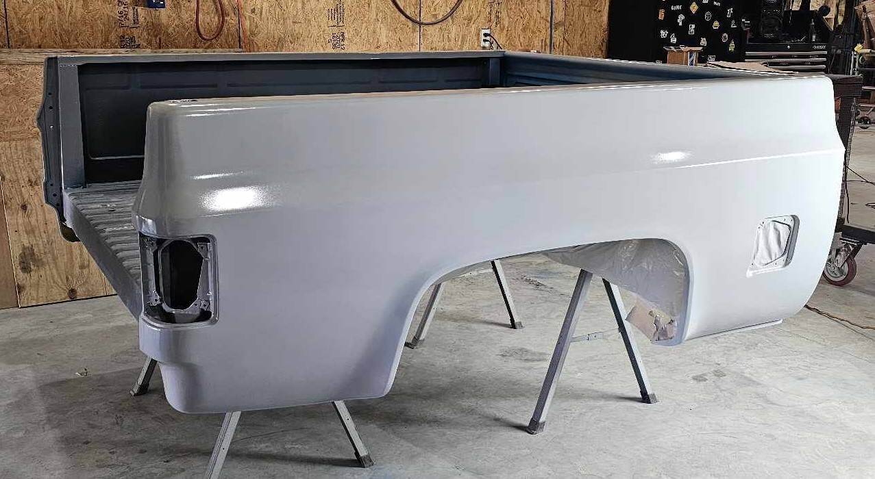 Tamco Paint HP661 Grey DTA Epoxy in 1986 GMC C10