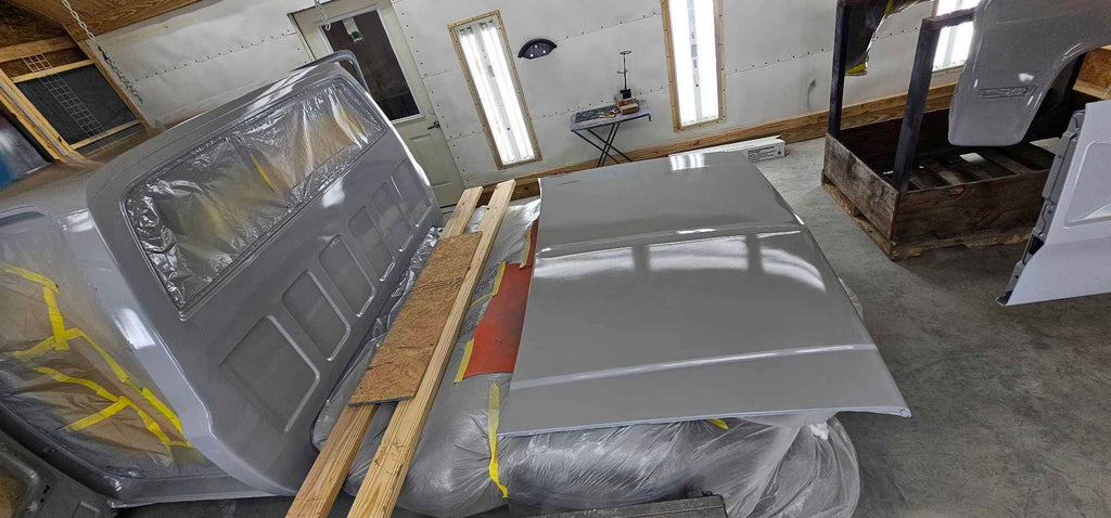 Tamco Paint HP661 Grey DTA Epoxy in 1986 GMC C10