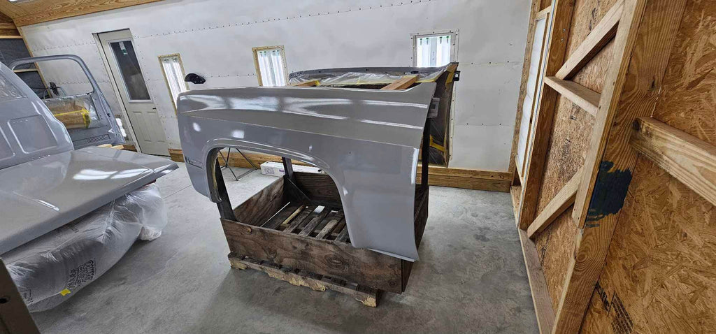 Tamco Paint HP661 Grey DTA Epoxy in 1986 GMC C10