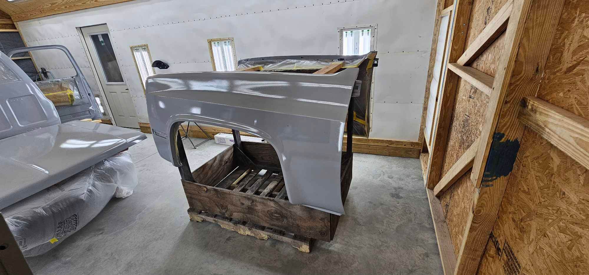 Tamco Paint HP661 Grey DTA Epoxy in 1986 GMC C10