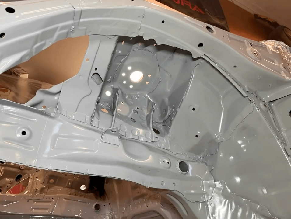 Tamco Paint HP661 Grey DTA Epoxy on Acura TSX