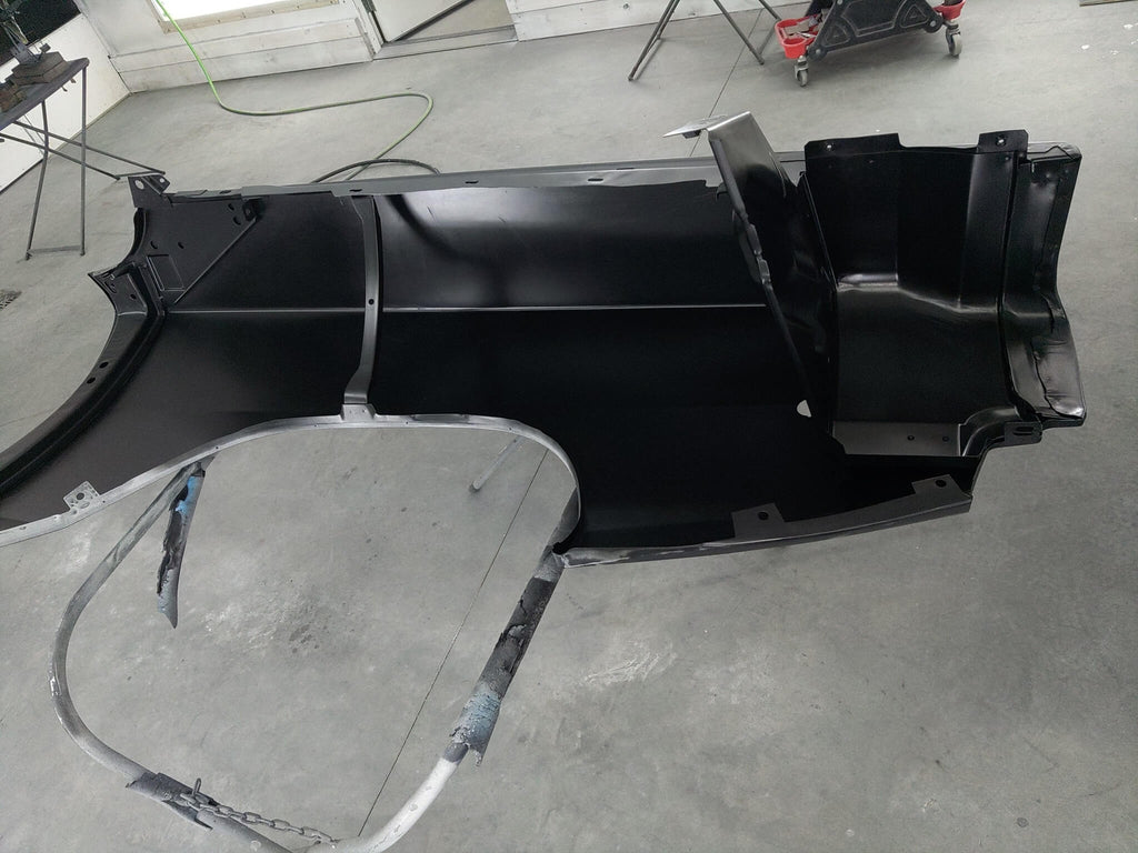 Tamco Paint HP662 Black DTA Epoxy on Fenders