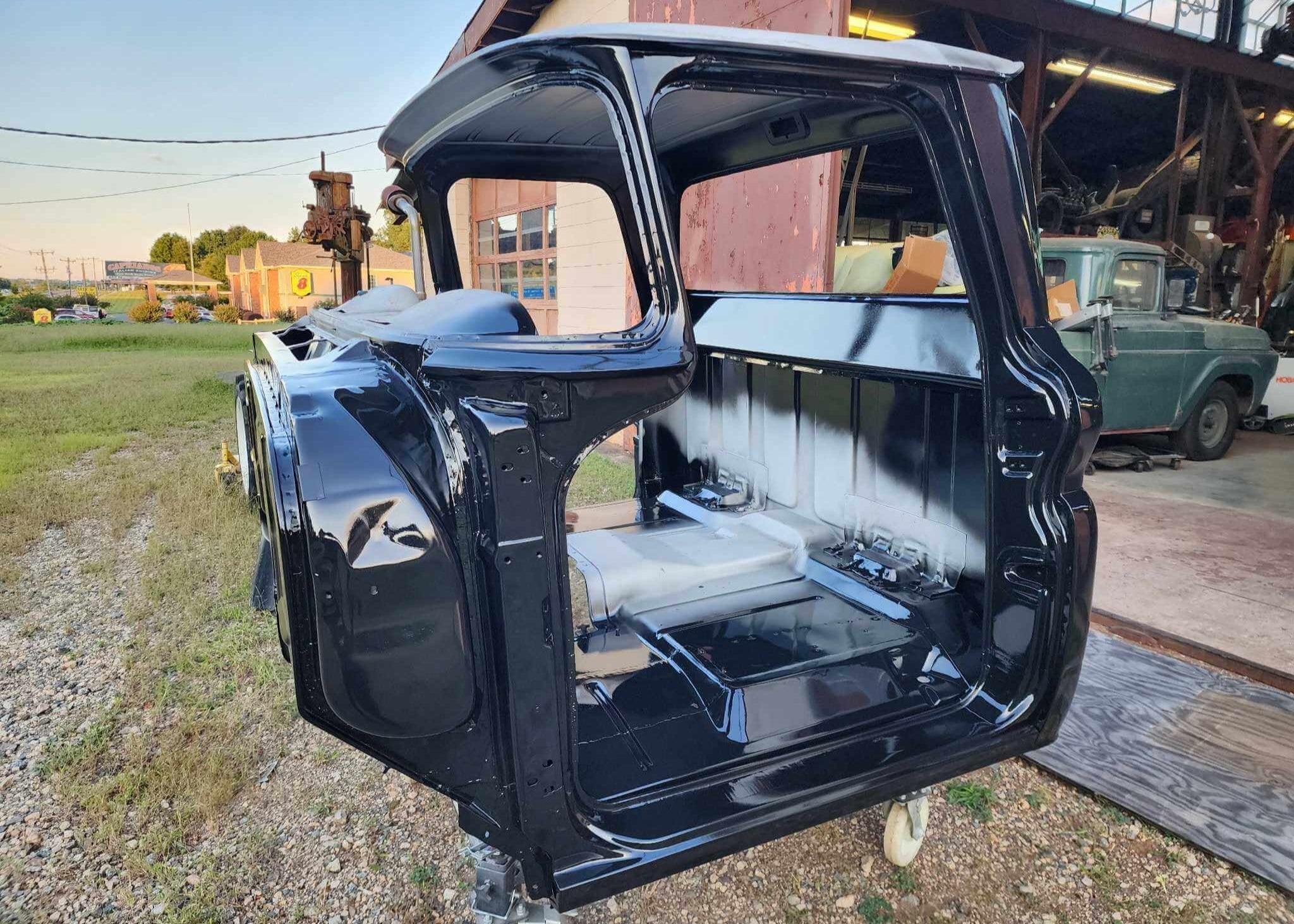 Tamco Paint HP662 Black DTA Epoxy in Car Part
