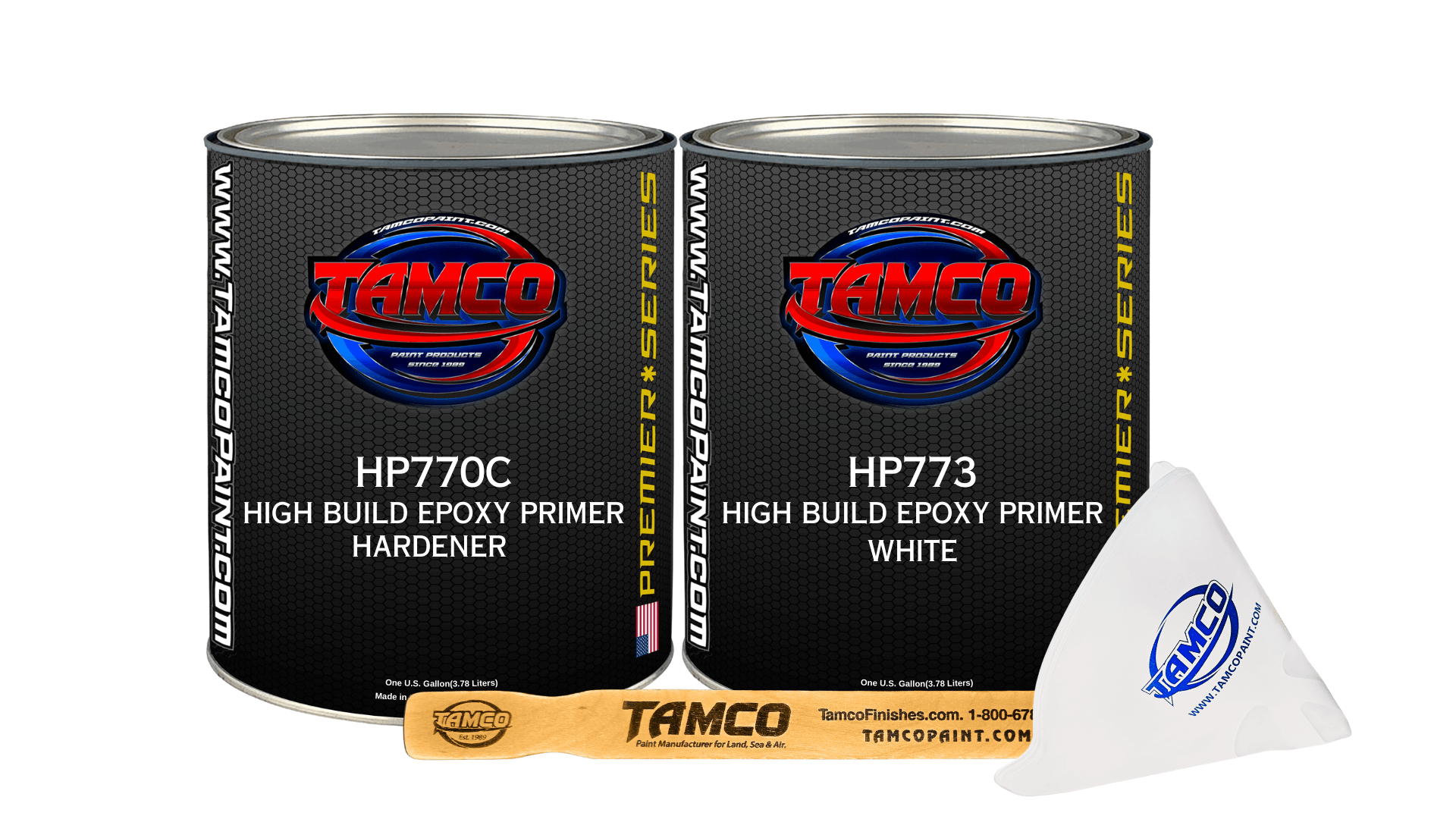 Tamco Paint HP770C High Build Epoxy Primer Hardener  / HP773 High Build Epoxy Primer White Gallon