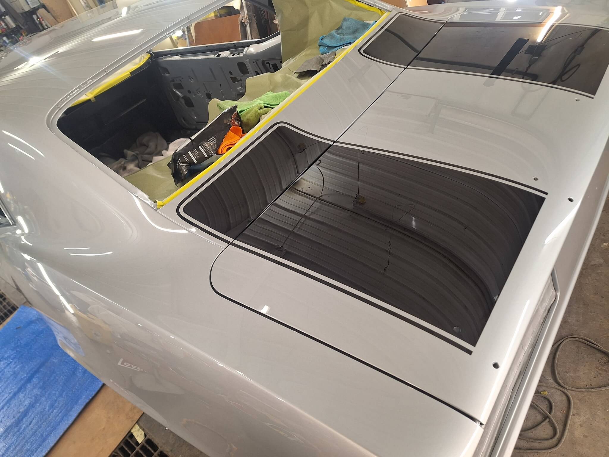 Tamco Paint Hi-Impact SS Factory Pack HI900 Jet Black in 1969 Chevrolet Camaro