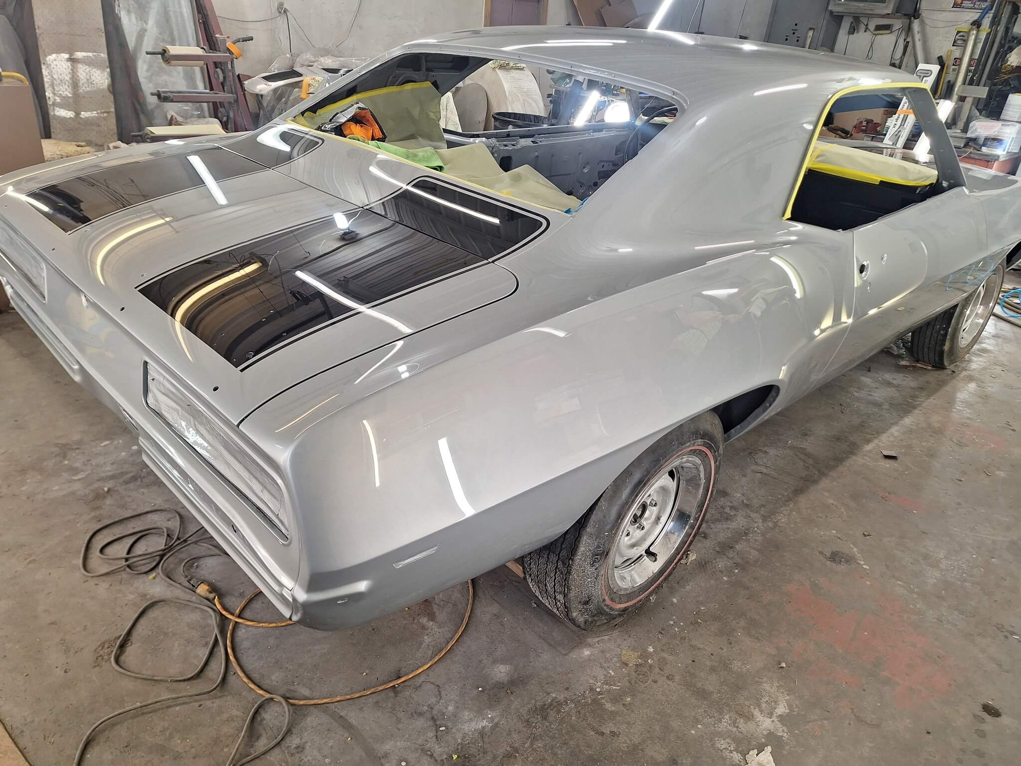 Tamco Paint Hi-Impact SS Factory Pack HI900 Jet Black in 1969 Chevrolet Camaro