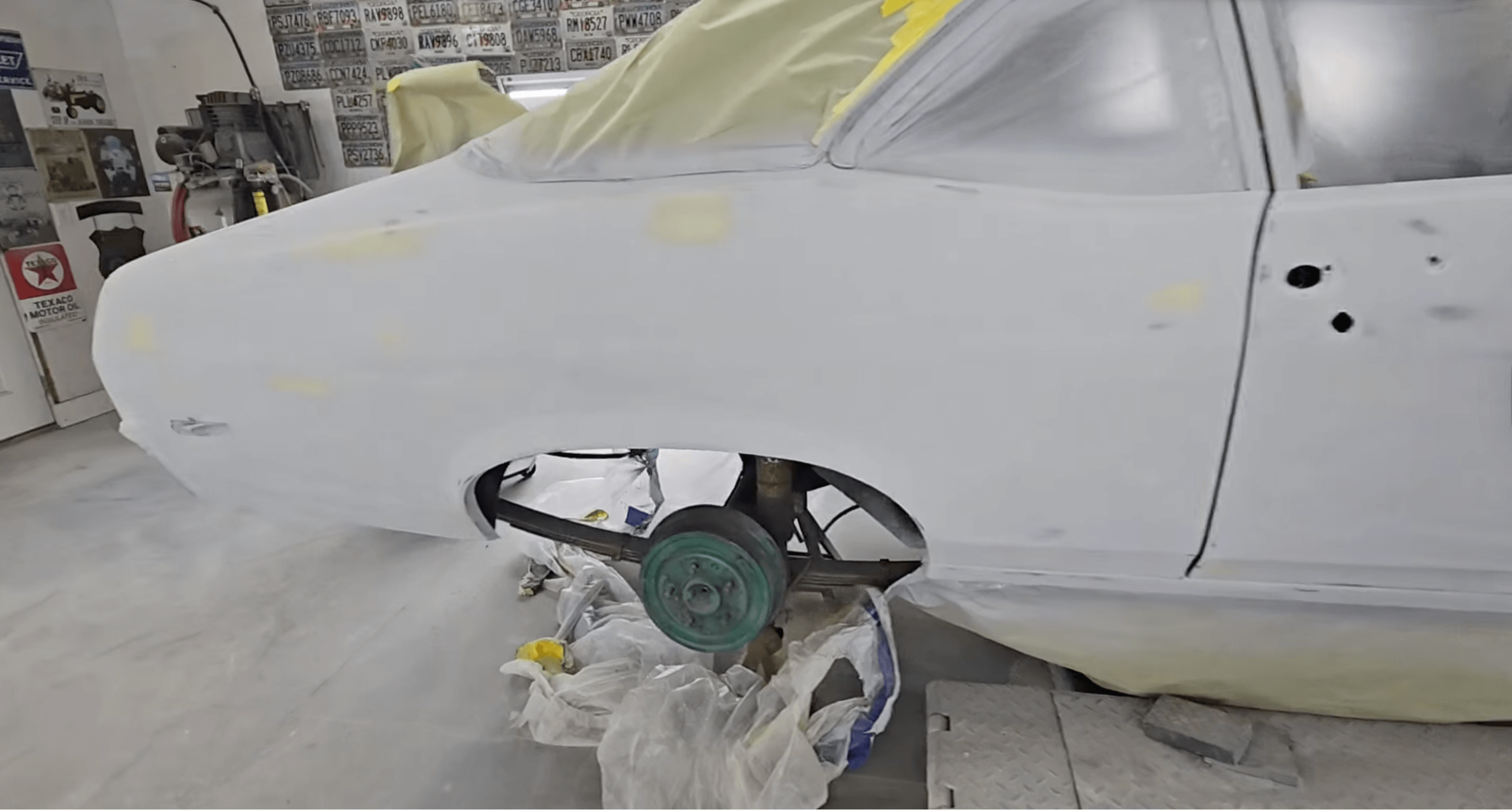 Tamco Paint High Build Epoxy Primer in 1972 Chevrolet Nova