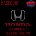 HONDA SAN MARINO RED OEM BASECOAT