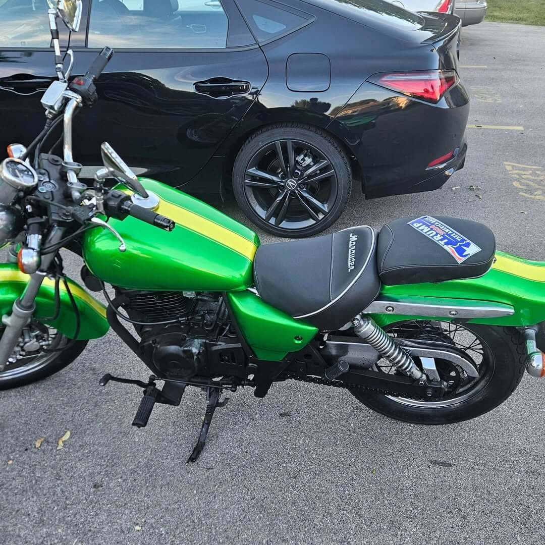 Tamco Paint Hustlin Candy Concentrate in Suzuki GZ250 Marauder