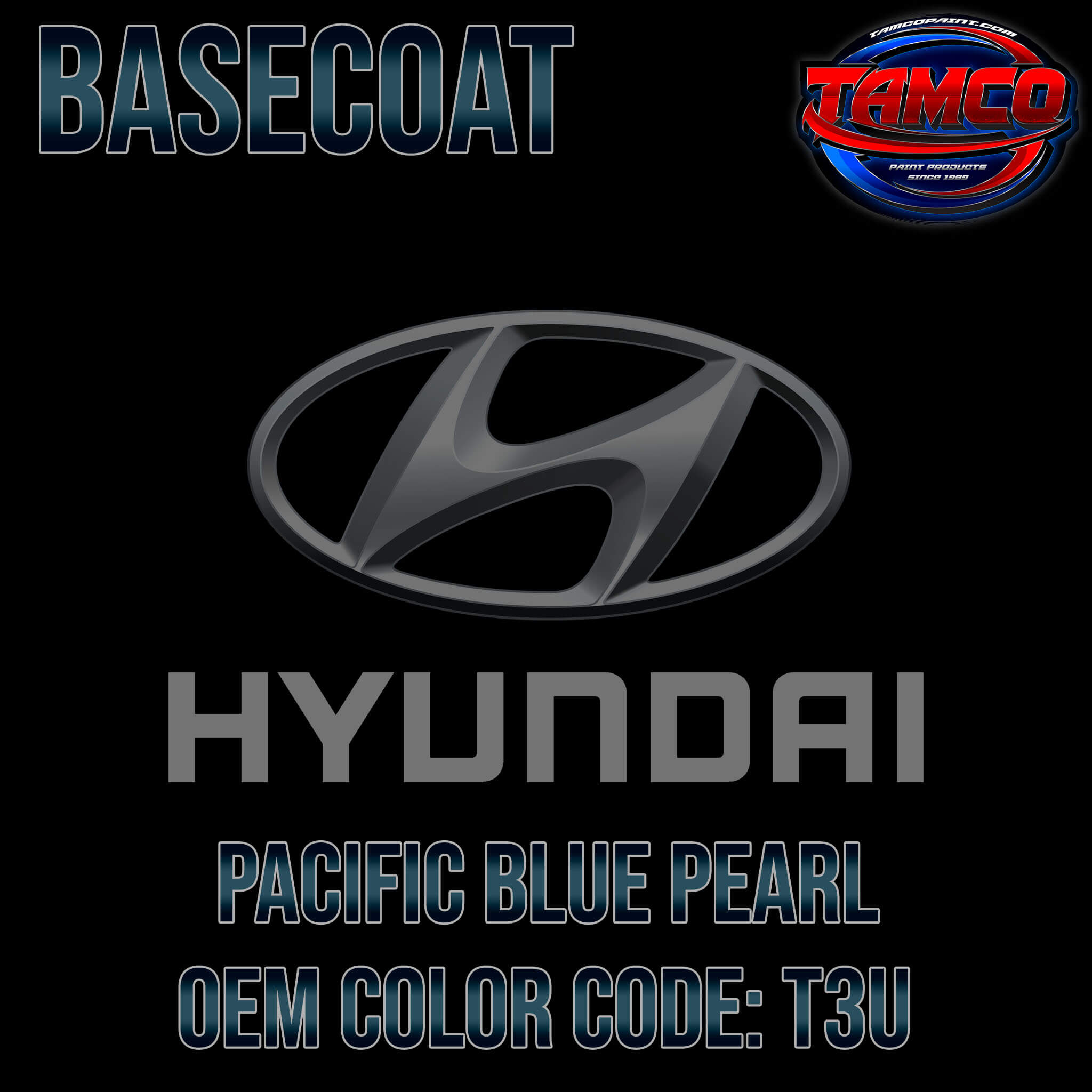 Pacific Blue OEM Basecoat
