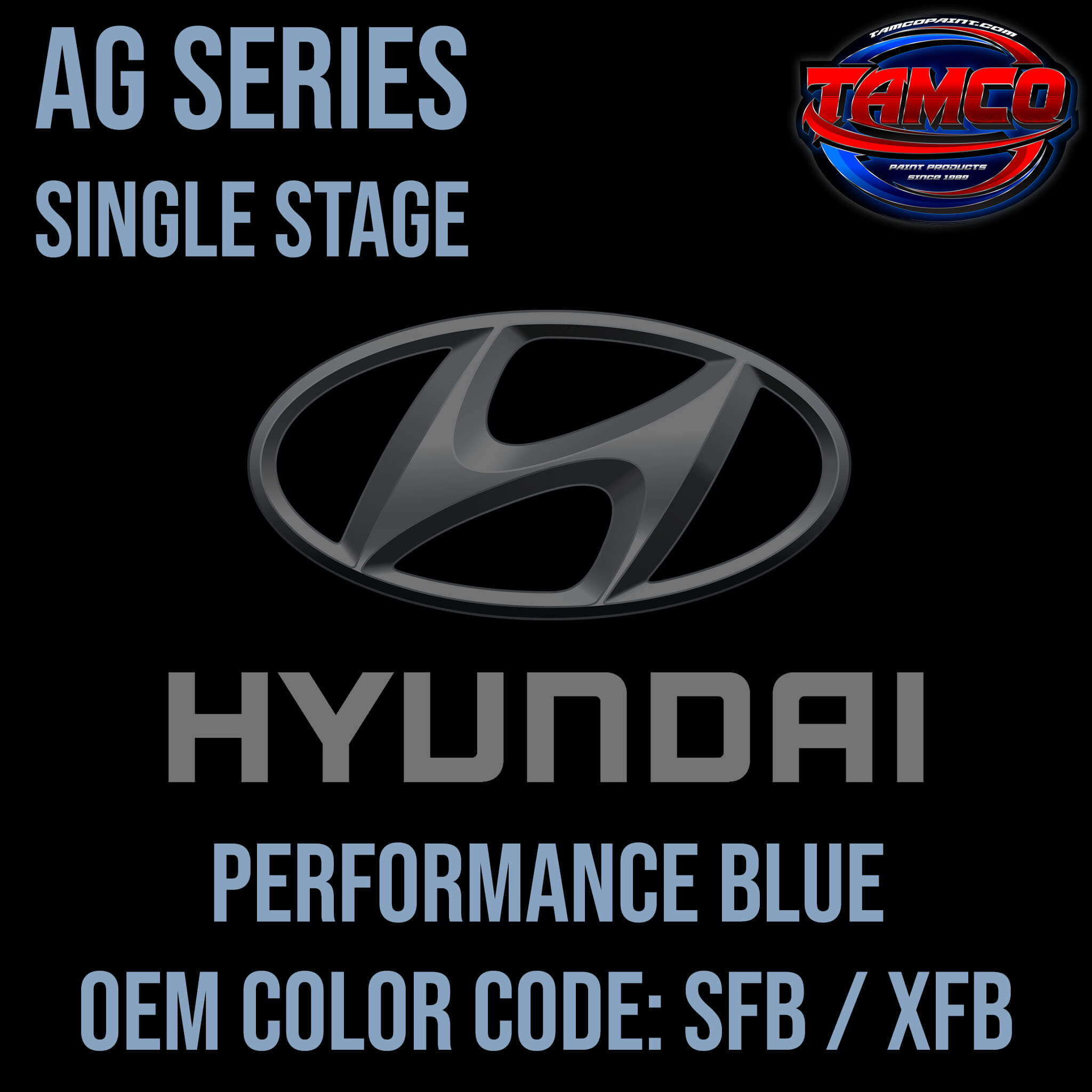 Hyundai Performance Blue