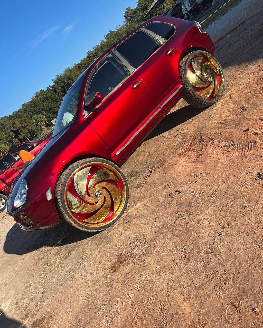 Tamco 2K Candy Cabernet Custom Painted Car