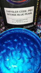 Chrysler Intense Blue Pearl Basecoat