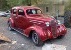 Tamco Paint Chrysler Inferno Red Crystal in 1936 Chevrolet Master Deluxe