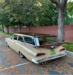 Tamco Paint Ivory Pearl in 1959 Chevrolet Brookwood