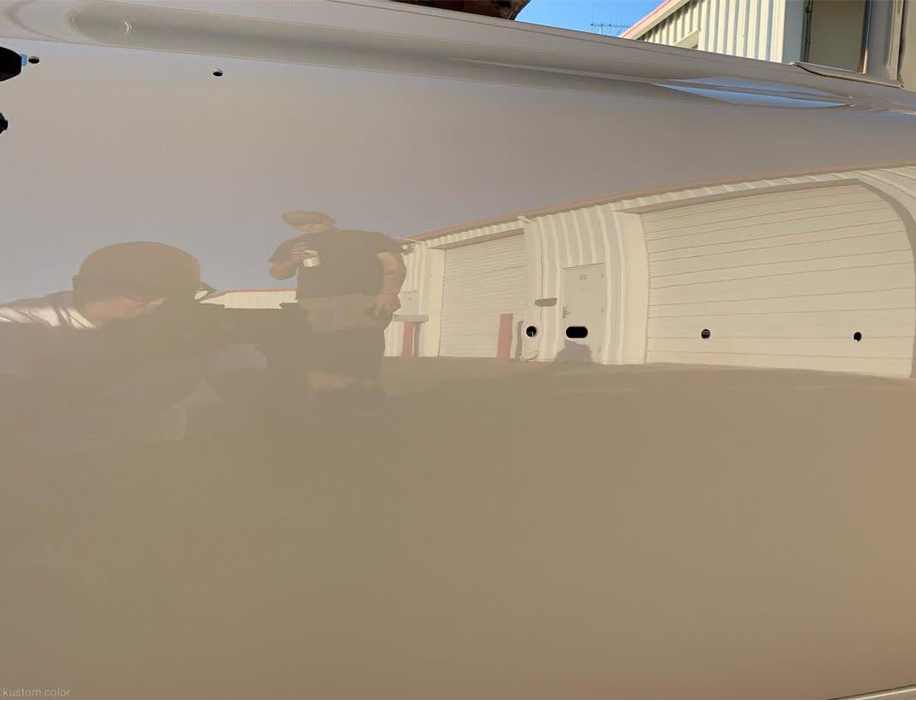 Tamco Paint Ivory Pearl in 1959 Chevrolet Brookwood