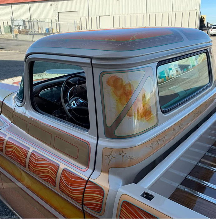 Tamco Paint Ivory Pearl on Car