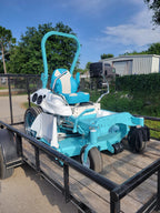 Tamco Paint Jack Frost Pearl in Lawn Mower