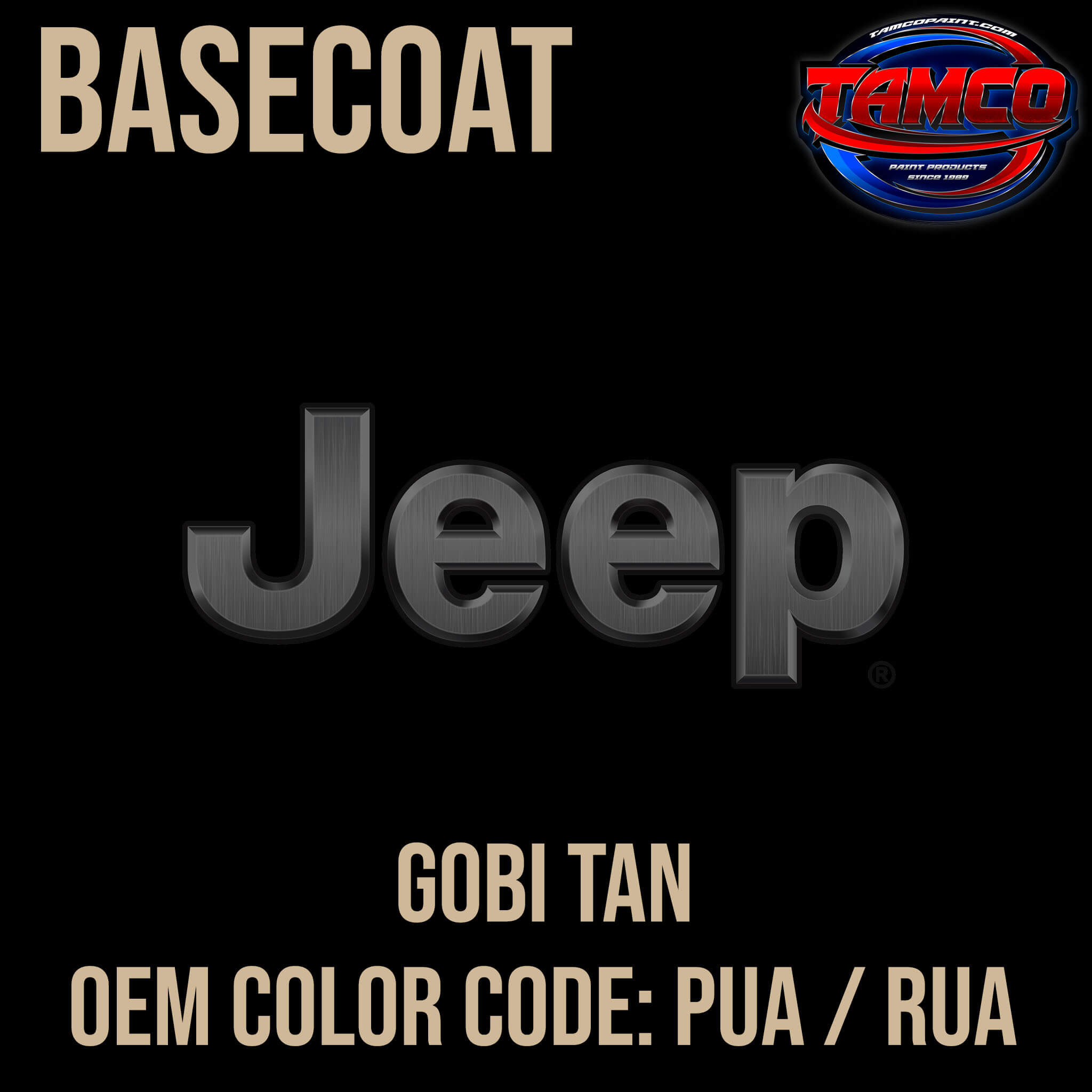 Gobi Tan OEM Baseccoat