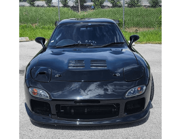 Tamco Paint Jet Black Basecoat in Mazda RX-7 FD