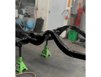 Tamco Paint Jet Black Basecoat on 1964 Cadillac Coupe De Ville Chassis