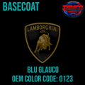 Lamborghini Blue Glauco Basecoat
