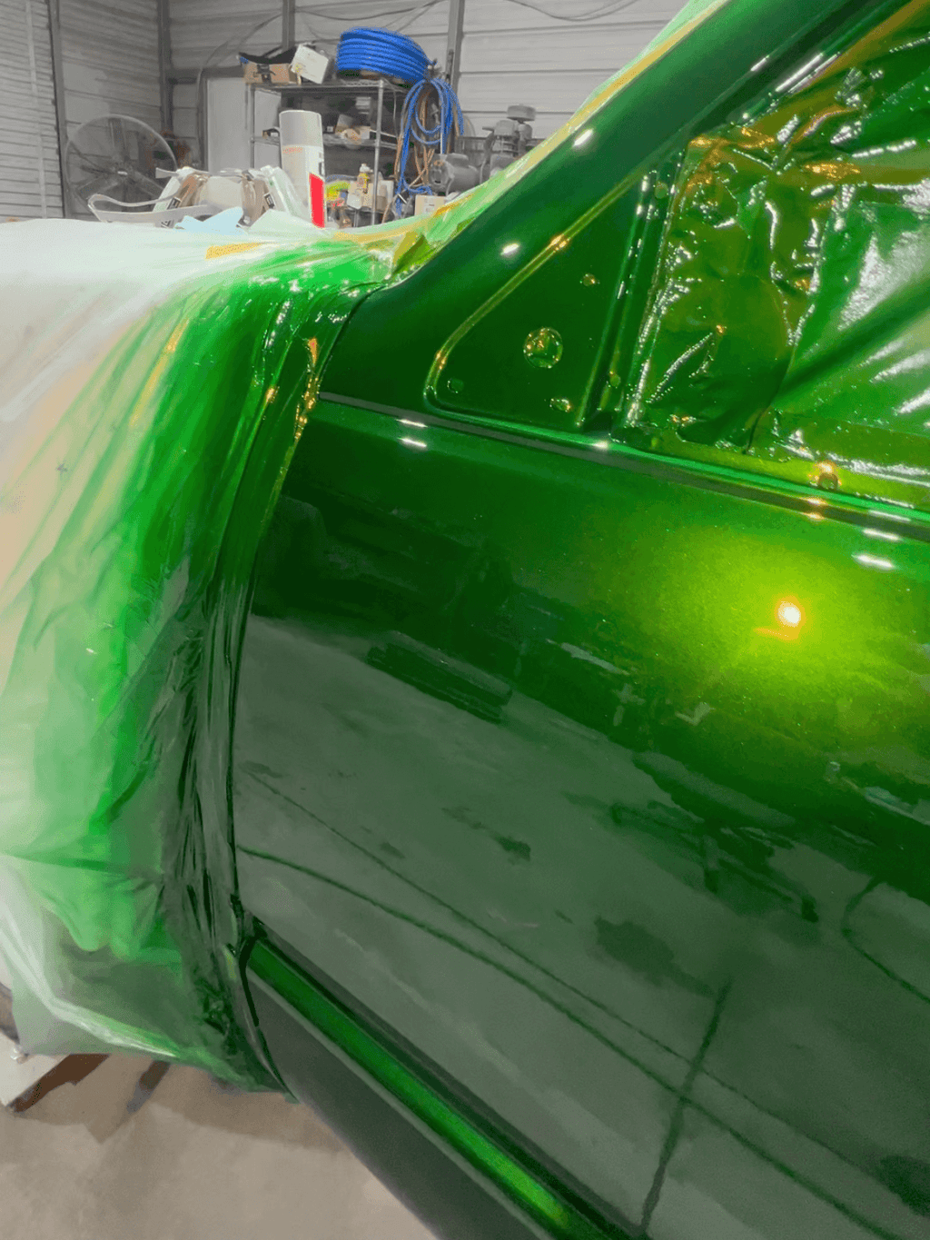 Tamco Paint Lead Sled Green on Chevrolet C/K