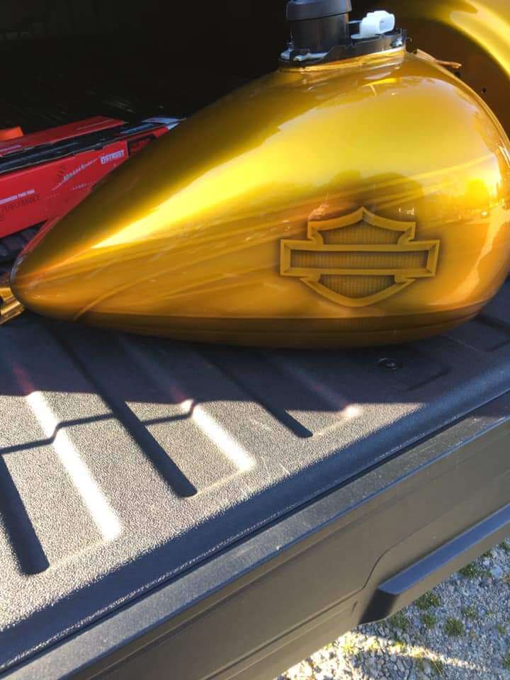 Tamco Candies 2K Candy Lemonade Motorcycle Tank