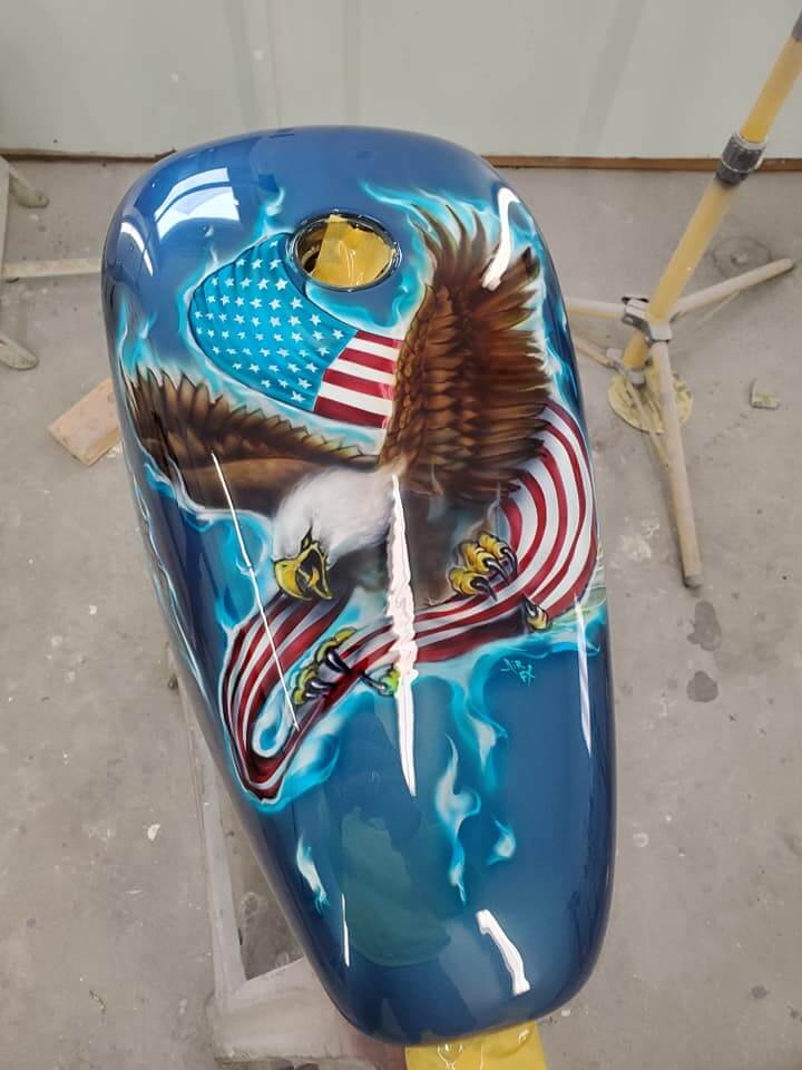 Tamco Candies 2K Candy Lemonade  Motorcycle Tank