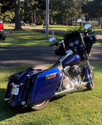 Liberty Blue Harley Davidson Street Glide