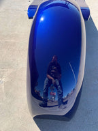 Liberty Blue Motorcycle Tank