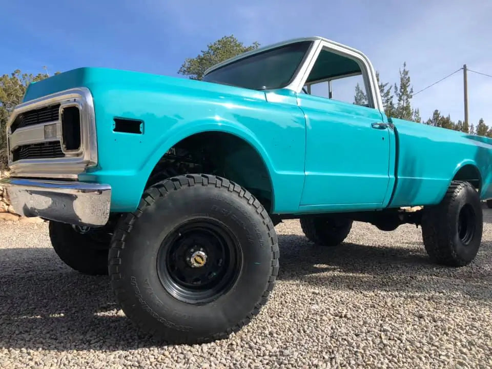 Tamco Paint Chevrolet Light Green on 1969 Chevrolet C10