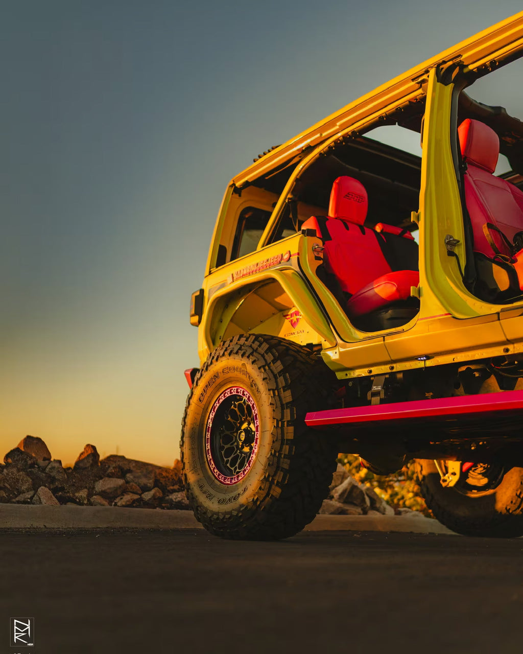 Tamco Paint Lipstick in Jeep Wrangler
