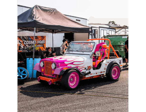 Tamco Paint Lipstick in 1976 Jeep CJ