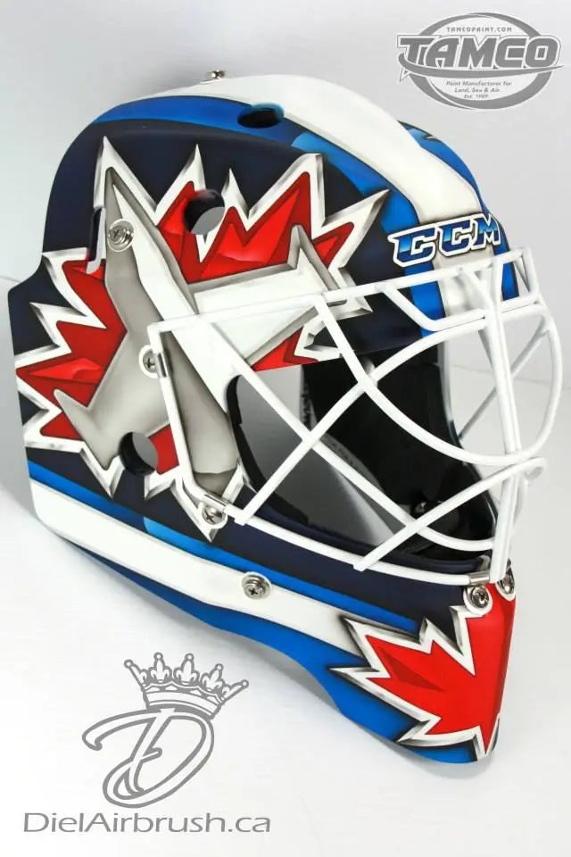 Tamco Paint Matte Clearcoat Kit Goalie Mask 