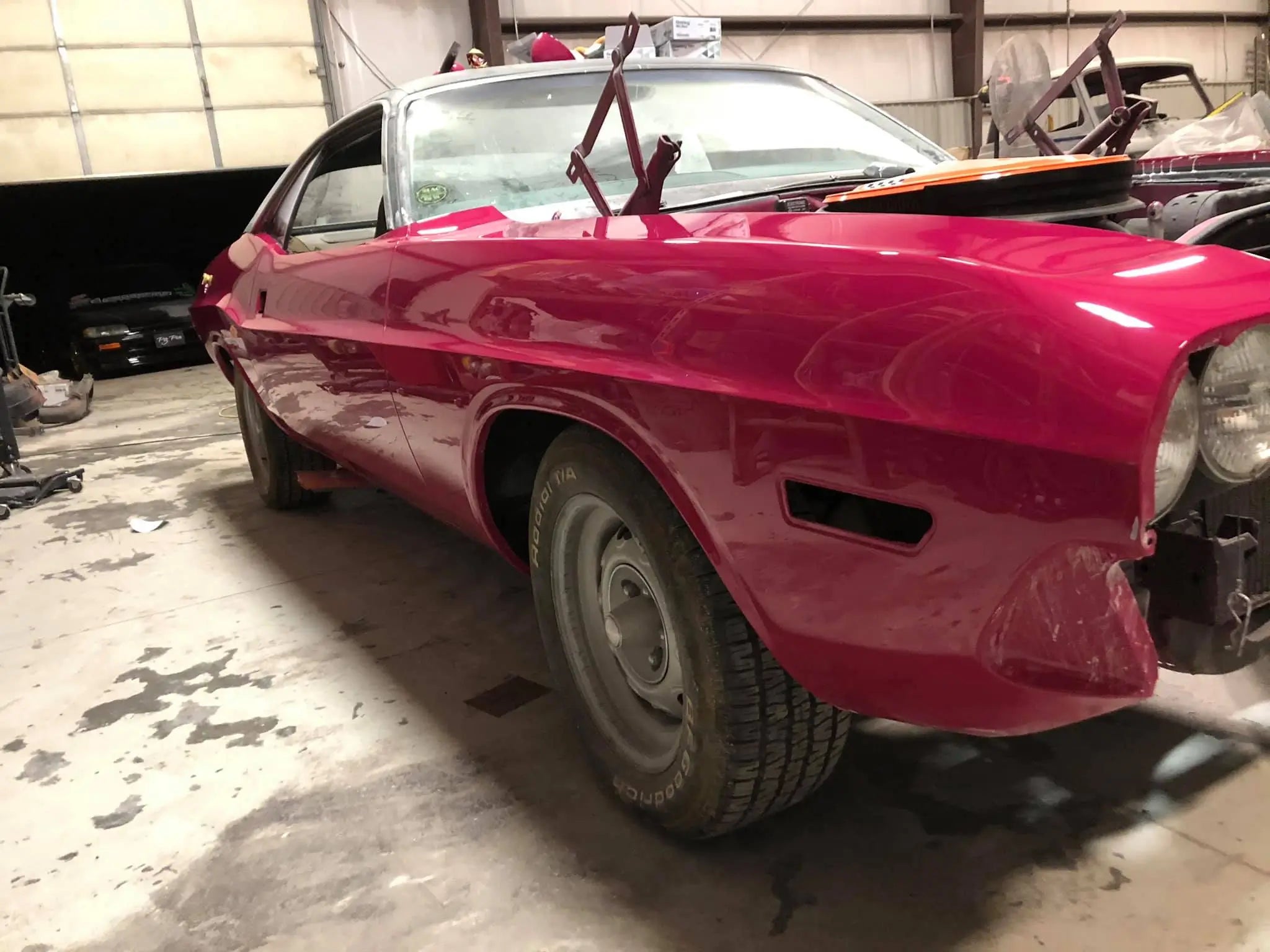 Tamco Paint Matte Clearcoat on 1970 Dodge Challenger