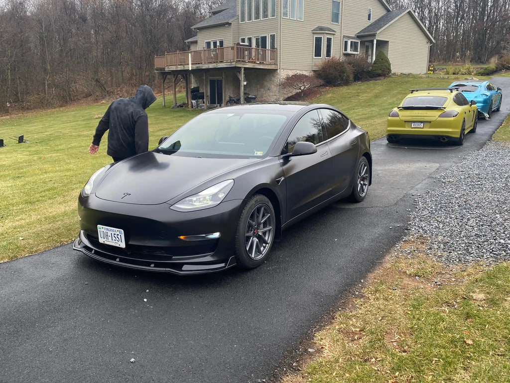 Tamco Paint Matte Clearcoat Kit on Tesla Model 3