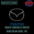 GRACE EMERALD GREEN OEM BASECOAT