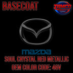 Mazda Soul Crystal Red Metallic | 46V | 2017-2023 | OEM 2K Tri-Stage Basecoat