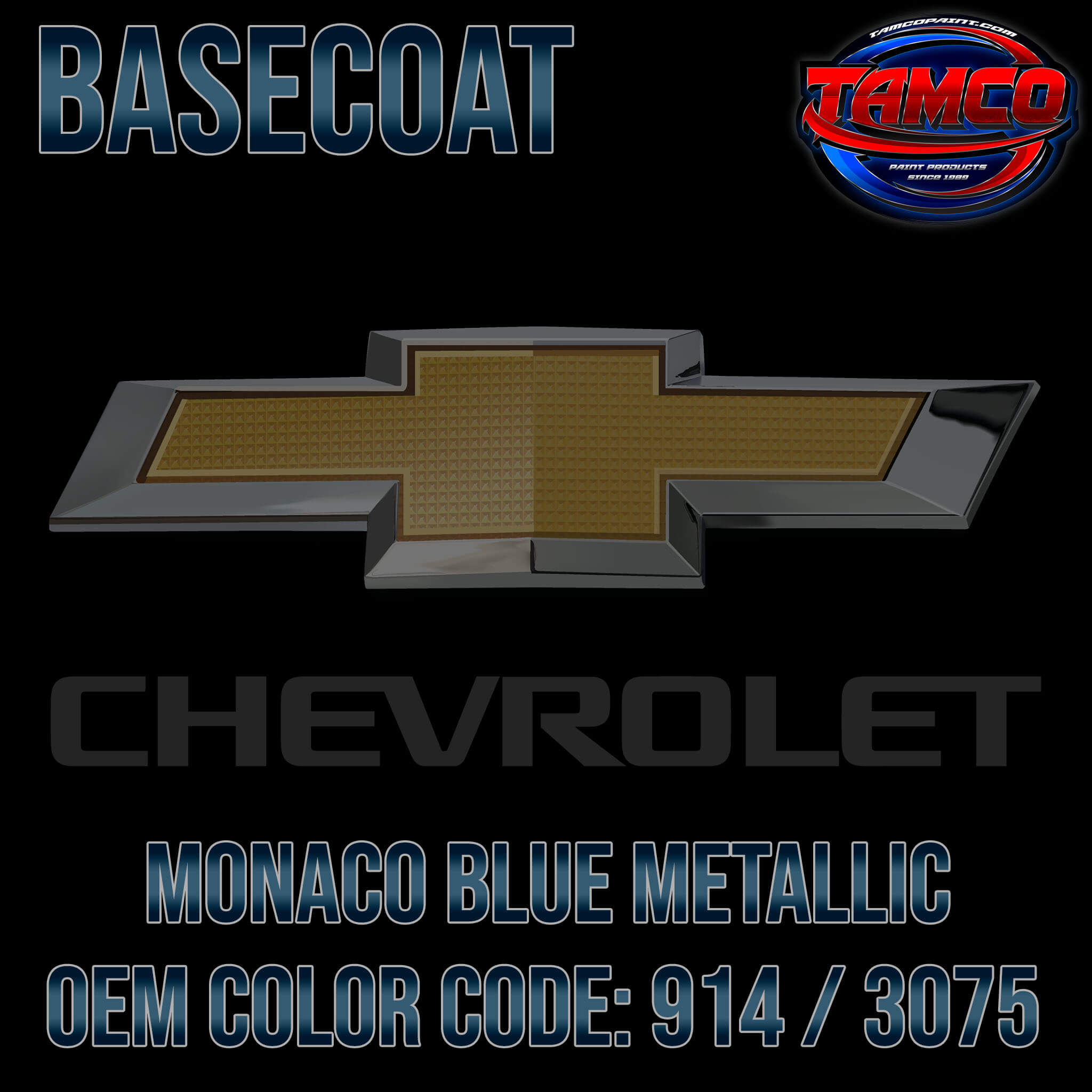 Monaco Blue Metallic OEM Basecoat