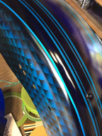 Tamco Paint Monaco & SoCal Blue Candy Concentrate on Motorcycle Fuel Tank