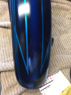 Tamco Paint Monaco & SoCal Blue Candy Concentrate on Motorcycle Fuel Tank