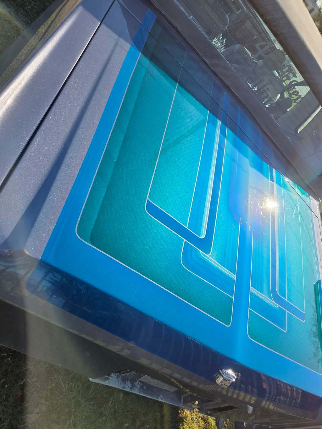 Tamco Paint Monaco and Teal Time Candy Concentrate on Oldsmobile Cutlass Supreme
