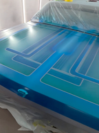 Tamco Paint Monaco and Teal Time Candy Concentrate on Oldsmobile Cutlass Supreme