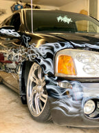 Tamco Paint Murdered Out Black on Car